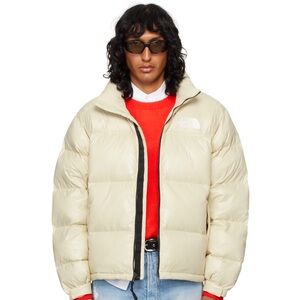 The North Face Off-White Puffer Jacket for